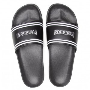 画像: POOL SLIDE RETRO-BLACK